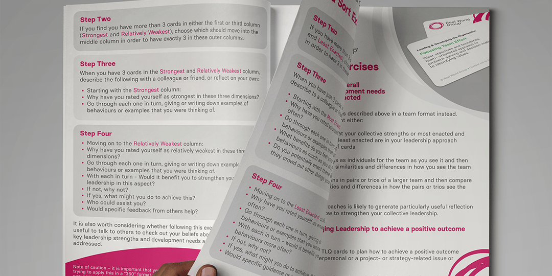 The Real World Group TLQ 360 Briefing Guide video Real World Group