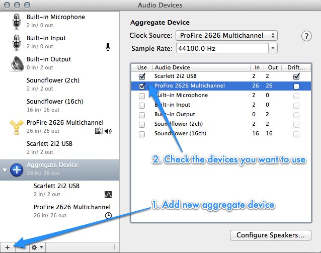 Using Multiple Audio Devices in REAPER (OSX) The REAPER Blog