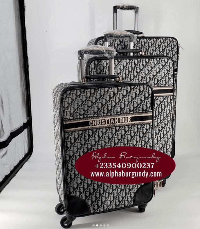 Christian Dior Travel Bag Set