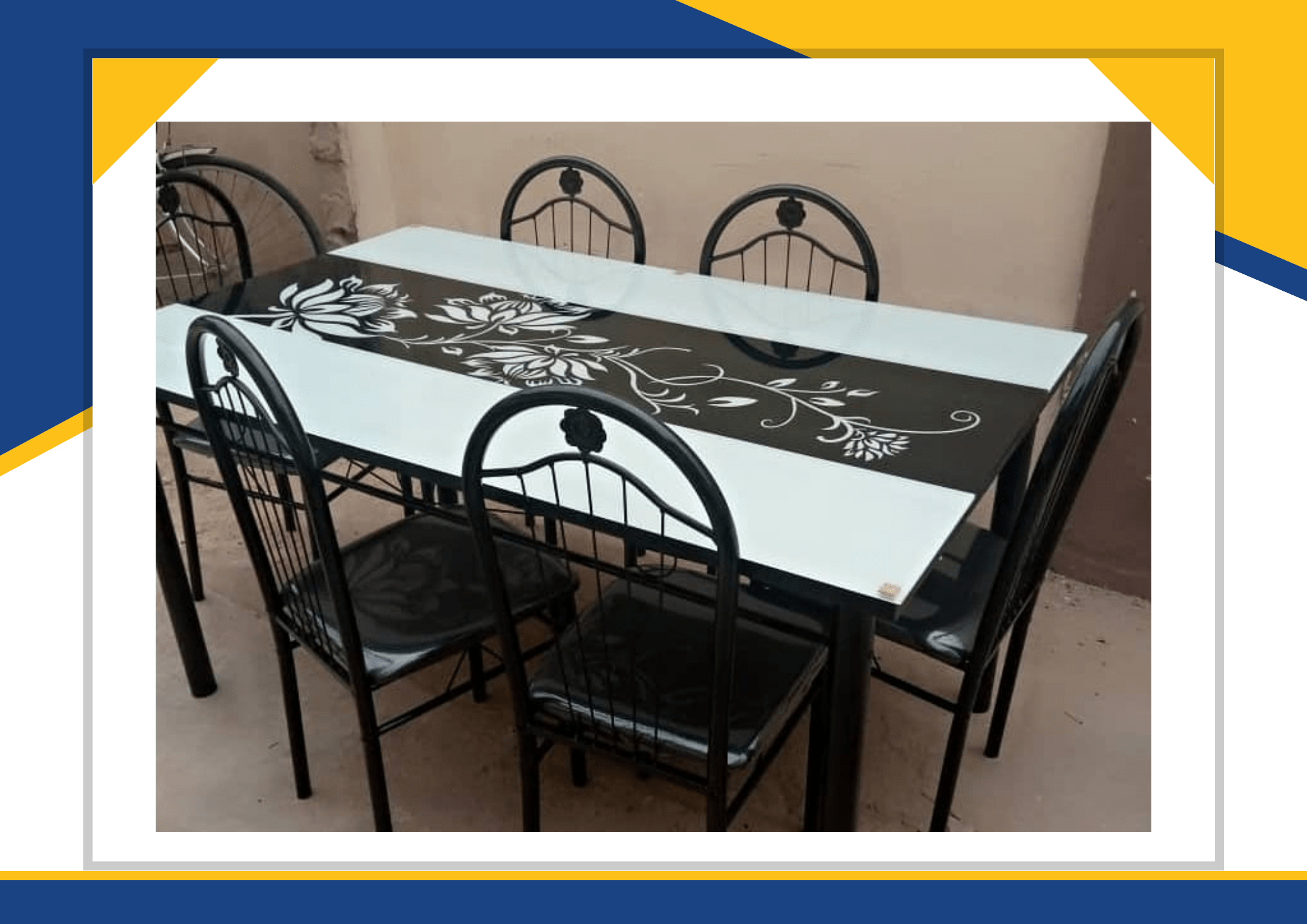 Six Chair Dining Table