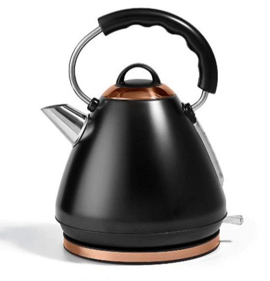 Home Fast Boil Black and Rose Gold Kettle.