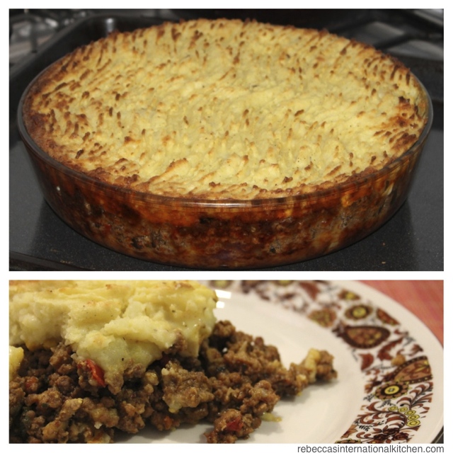 Rebecca's International Kitchen Argentine Meat and Potato Pie
