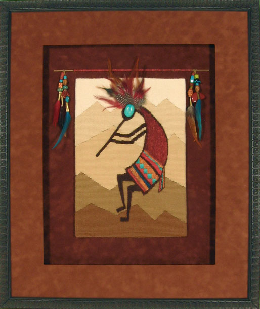 Kokopelli tapestry