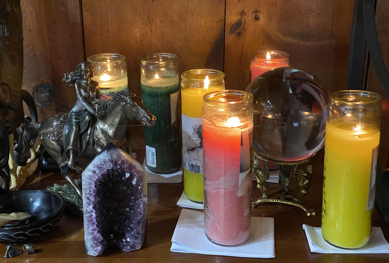 Spell Candle Rebecca T Dickson