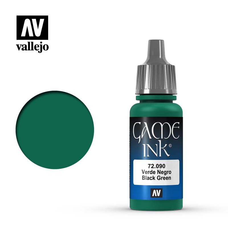 Black Green Ink 17 ml.