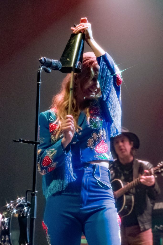Margo Price performs at The Vic Theatre in Chicago on Feb. 21, 2023.