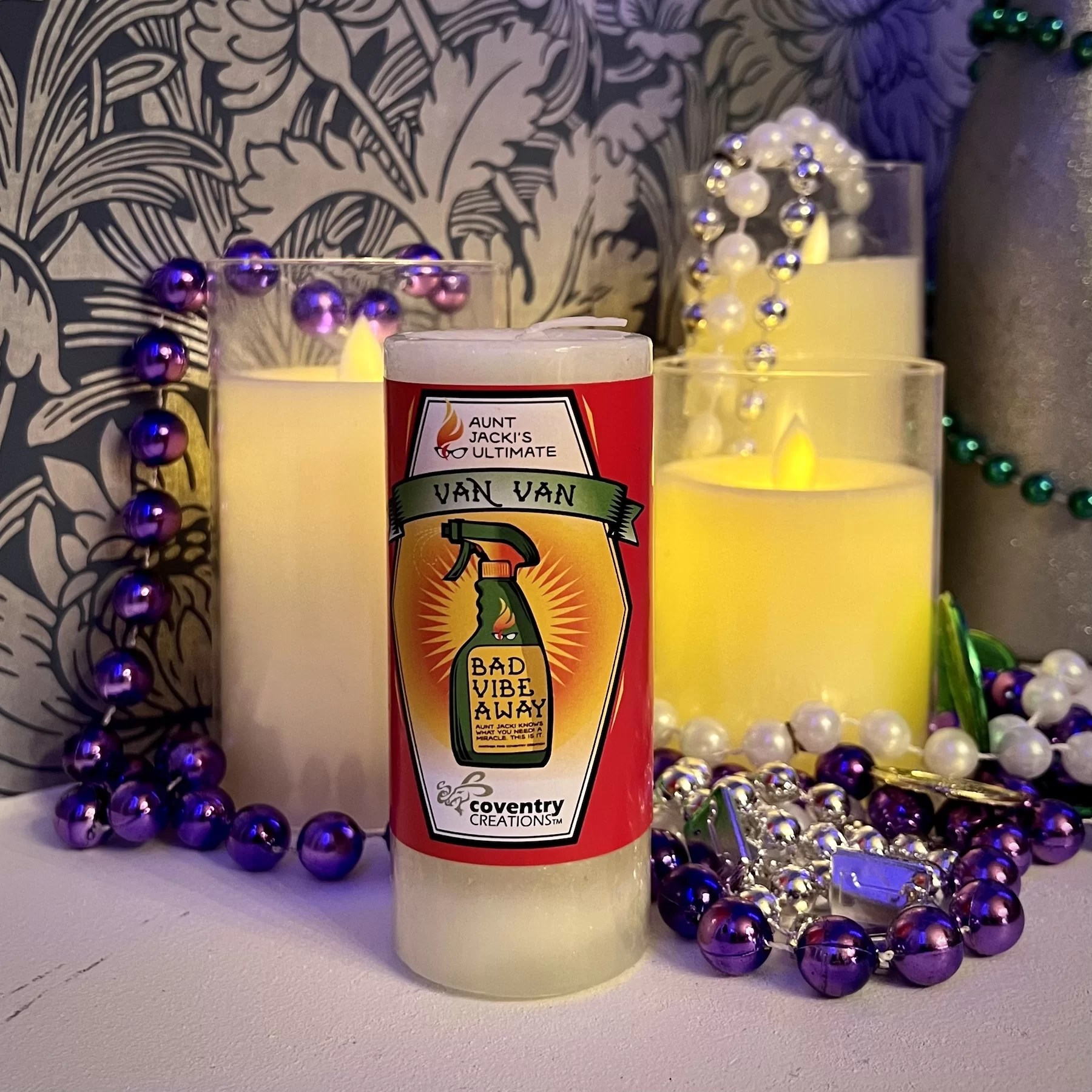 Van Van Candle Rebel Satori Press & Arabi Manor