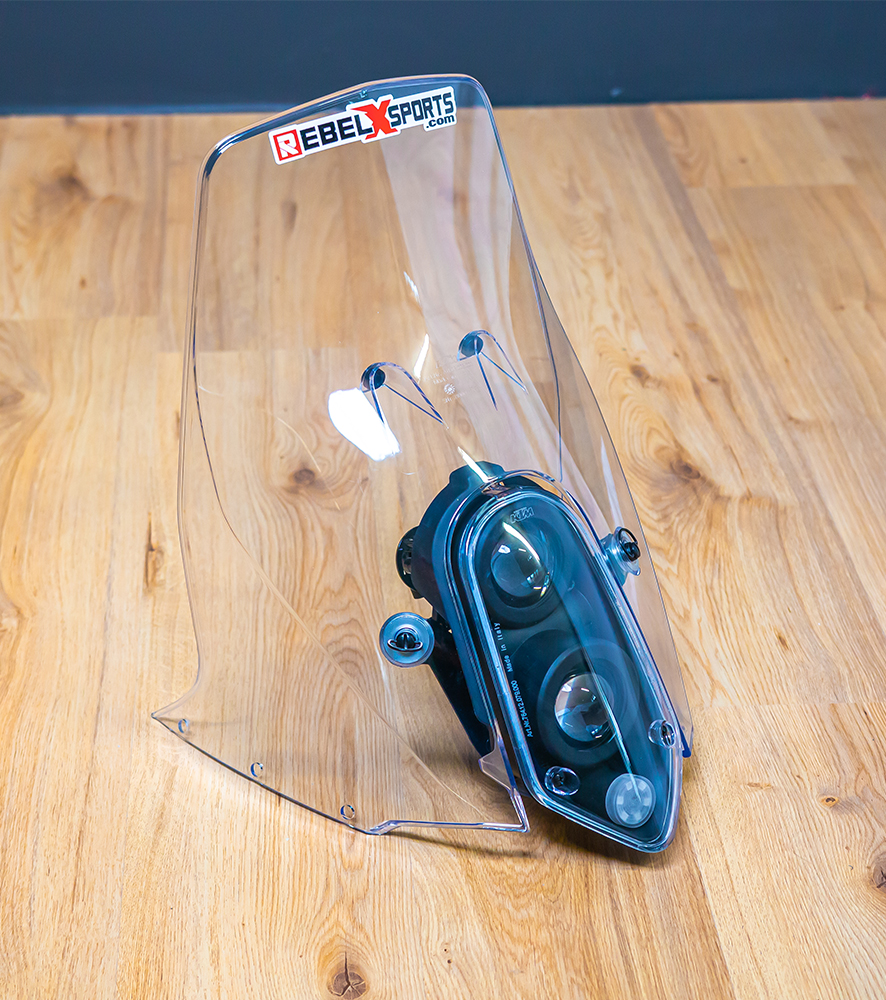 Street Legal Universal Rally Fairing + Headlight Rebel X Sports Srl