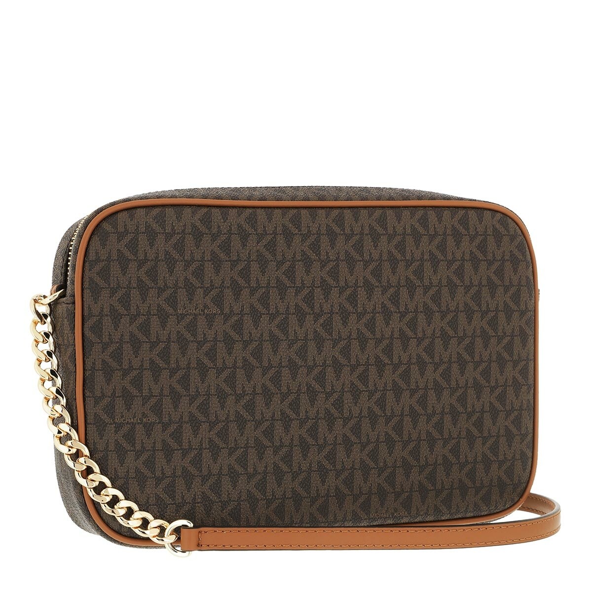 MICHAEL KORS Lg Ew Crossbody Brown REBOS Department Store
