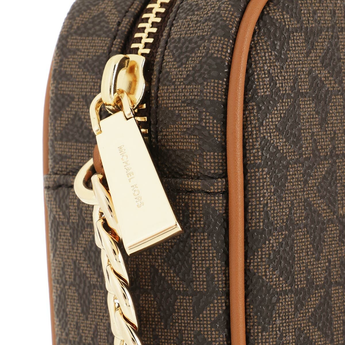 MICHAEL KORS Lg Ew Crossbody Brown REBOS Department Store