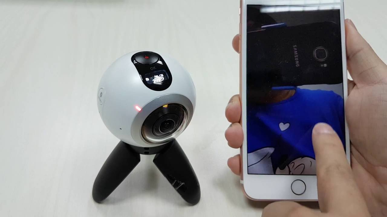 Совместная работа камеры Gear 360 и iPhone возможна