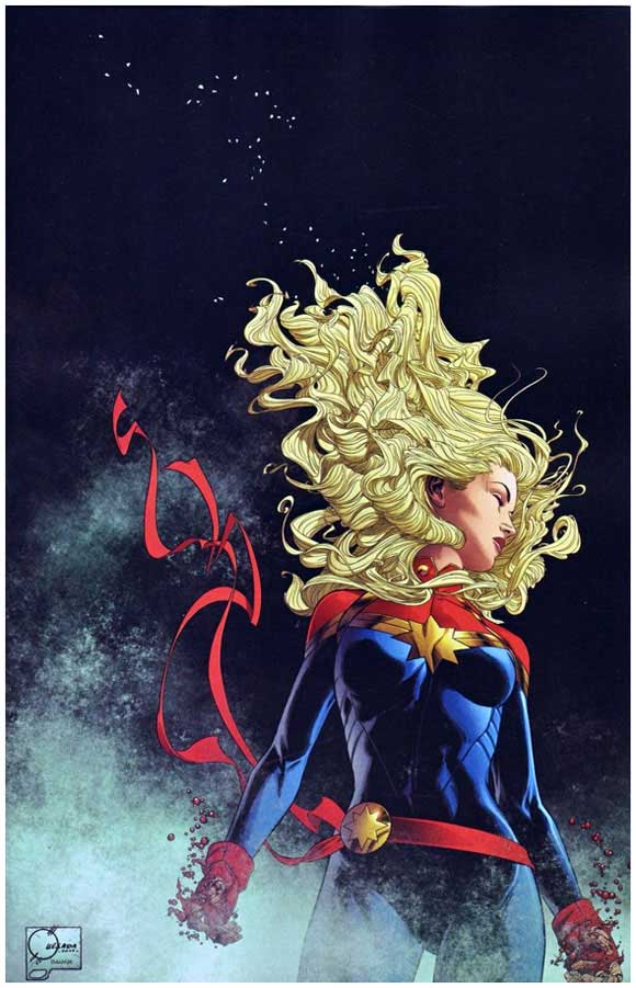 Rare Comics Life of Captain Marvel 3 Quesada Virgin Variant