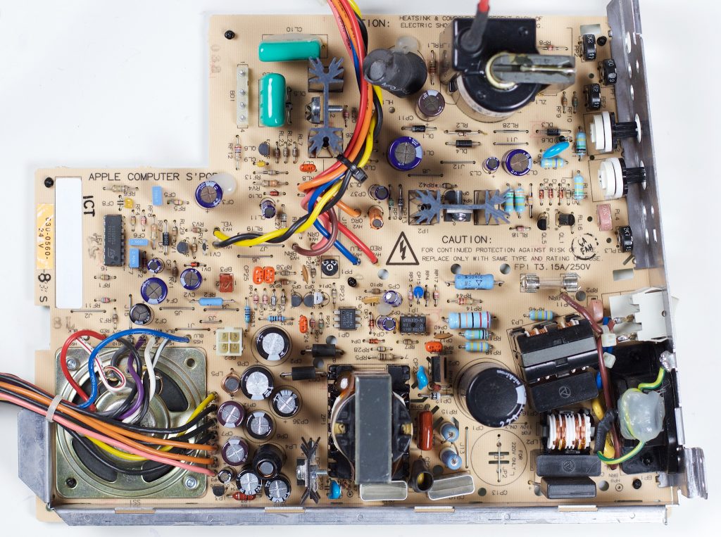 Macintosh Classic I + II Analog Board (220V - 240V version) - Recap-a-Mac