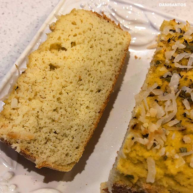 Pão com Farinha de Coco Receita Natureba