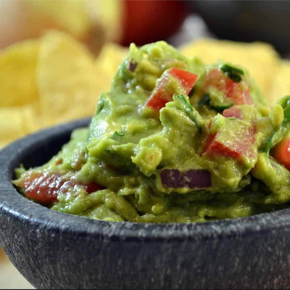 Guacamole com tomate Receitas