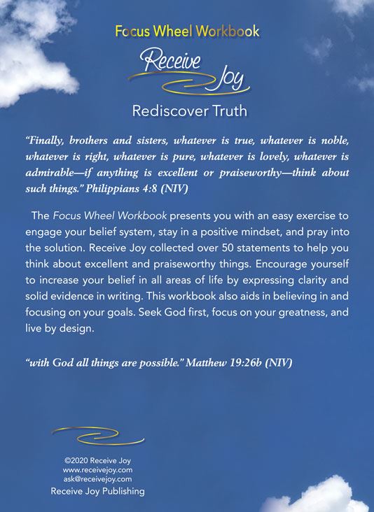 Focus Wheel Workbook Receive Joy