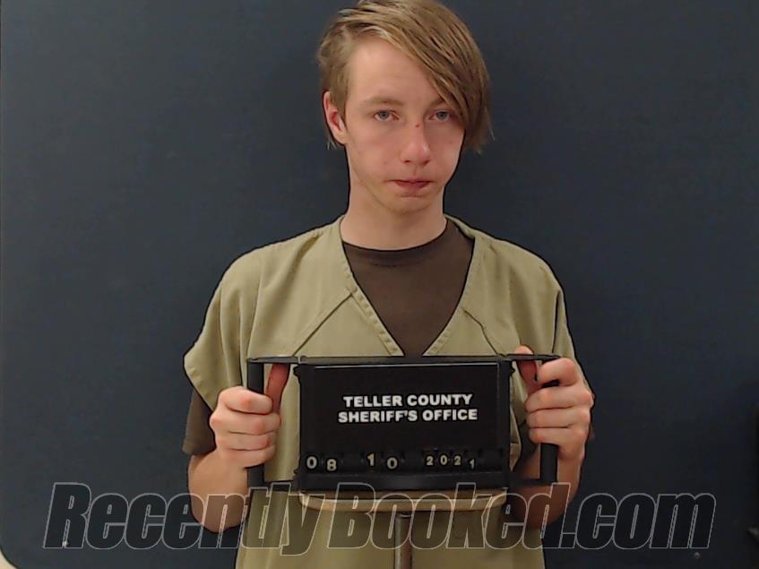 Recent Booking / Mugshot for AUSTIN MICHAEL BROWN in Teller County