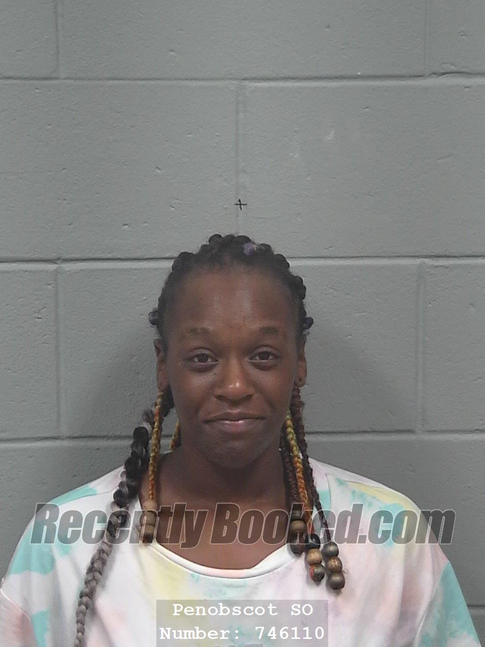 Recent Booking / Mugshot for Justice JALIYAH Williams in Penobscot