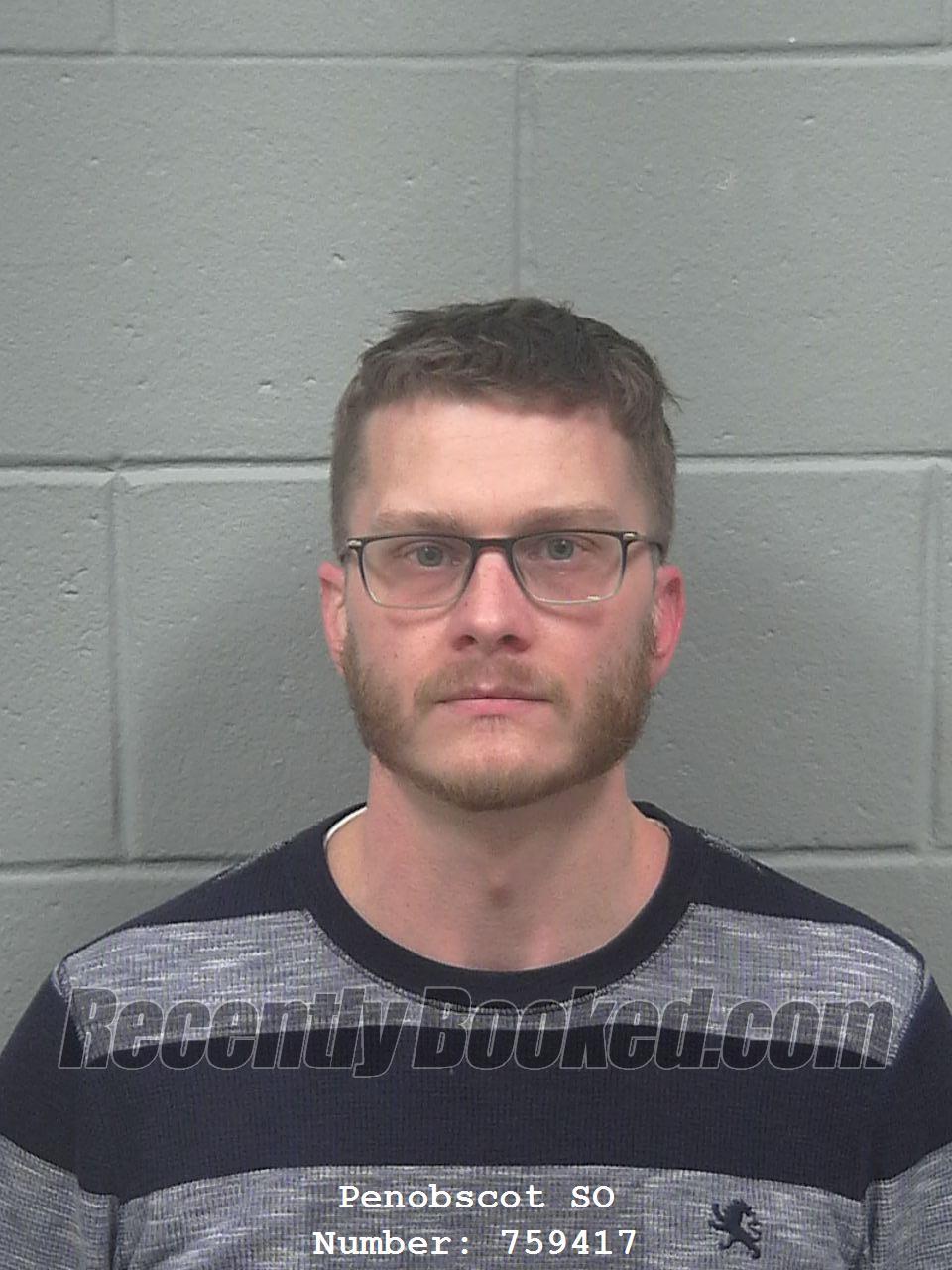 Recent Booking / Mugshot for Tyler Miller in Penobscot County, Maine
