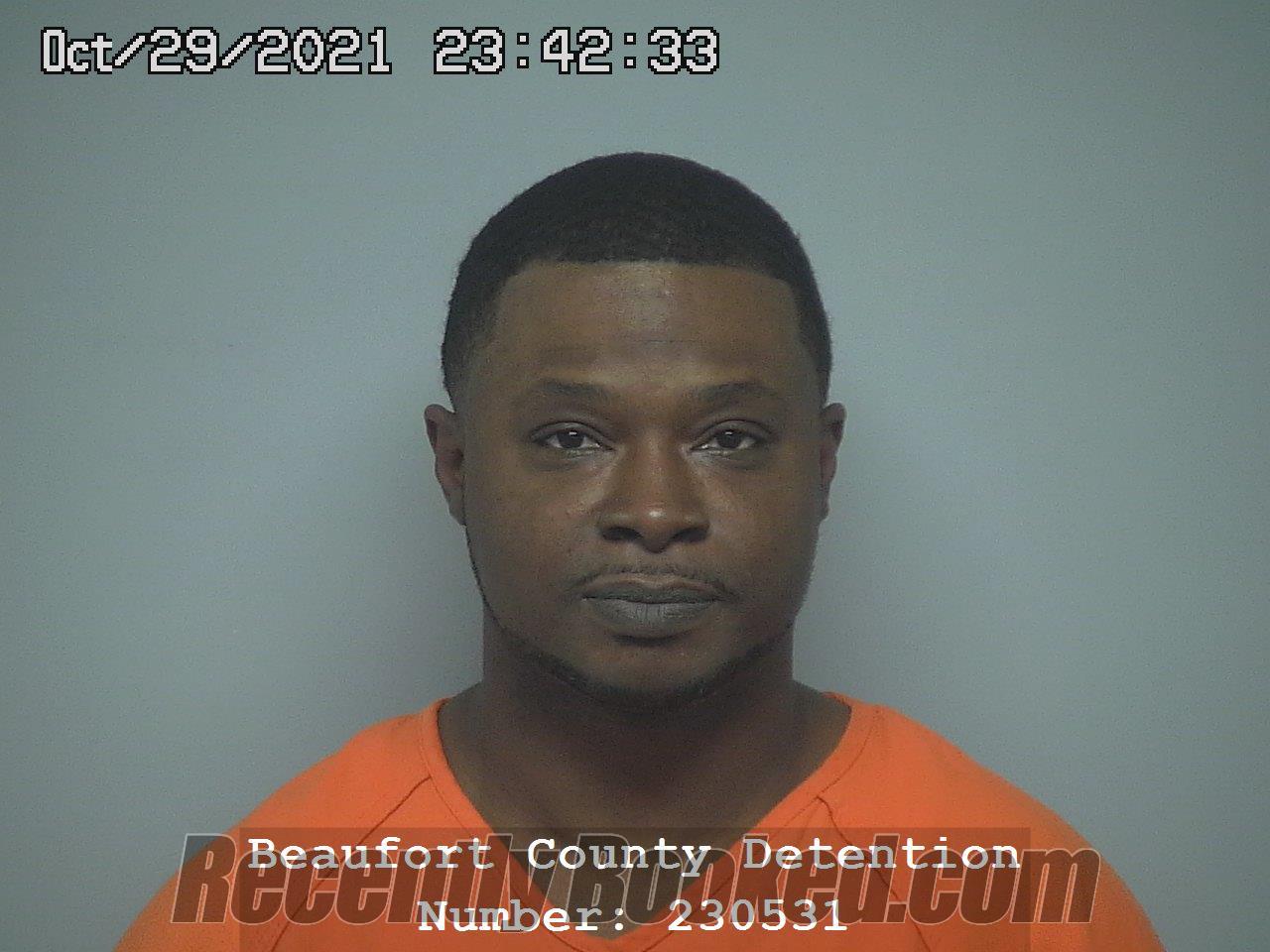 Recent Booking / Mugshot for CLARENCE JERMAINE HAWKINS in Beaufort