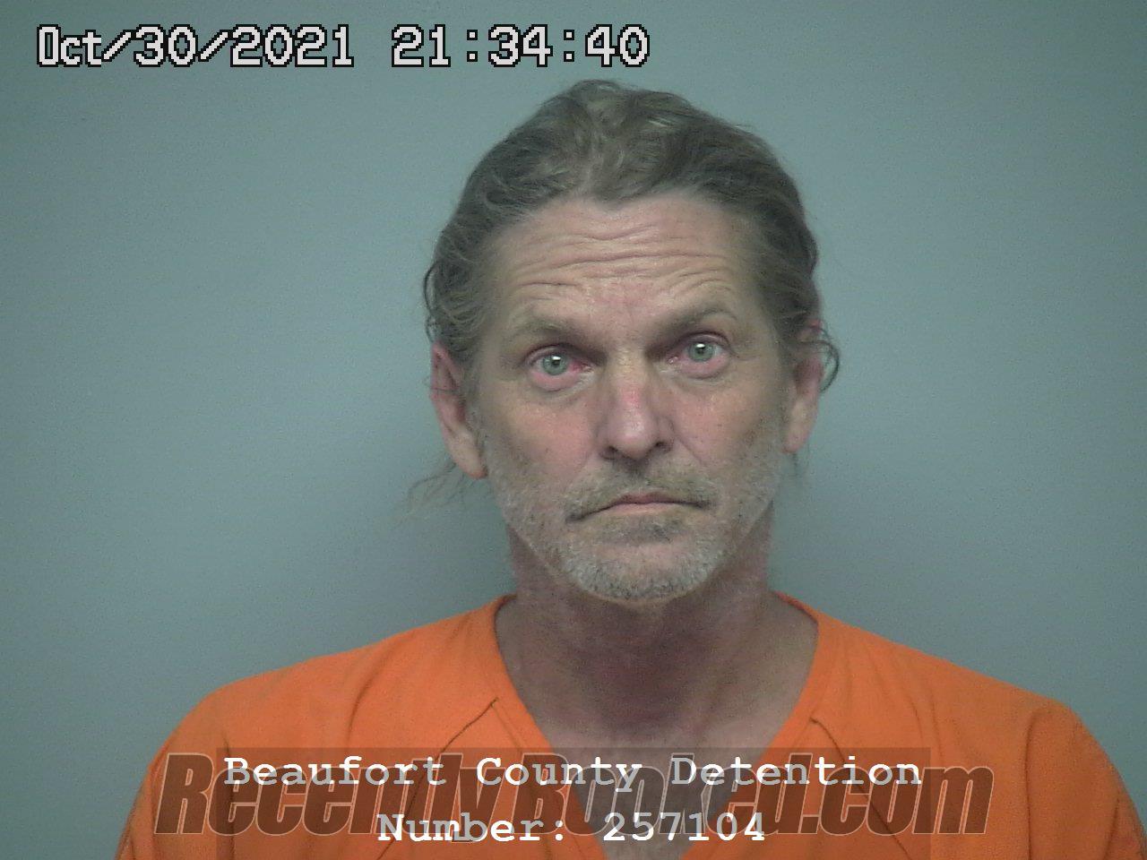 Recent Booking / Mugshot for HAROLD ROY in Beaufort County