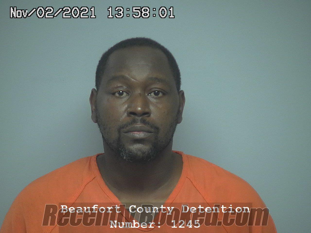 Recent Booking / Mugshot for JOHN MARTIN LEGREE in Beaufort County
