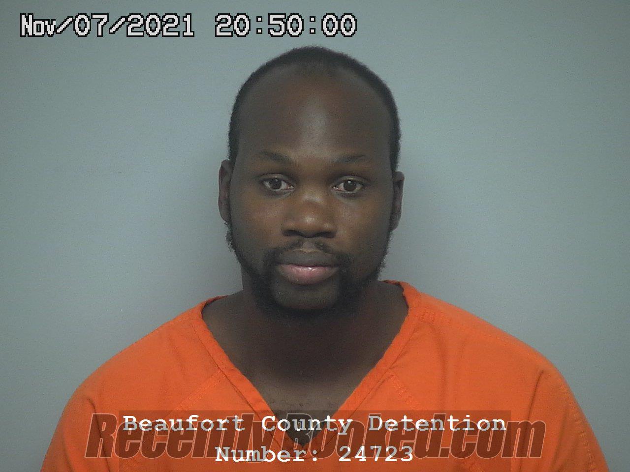 Recent Booking / Mugshot for THOMAS ANTHONY MIKE in Beaufort County
