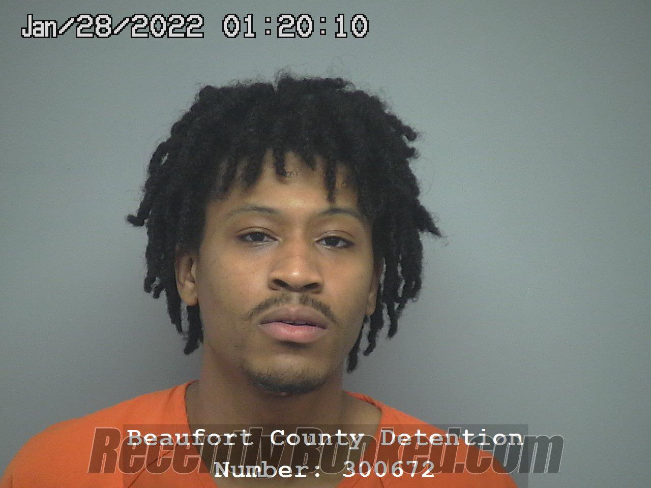 Recent Booking / Mugshot for DERRICK LEONARD PRESTON in Beaufort County