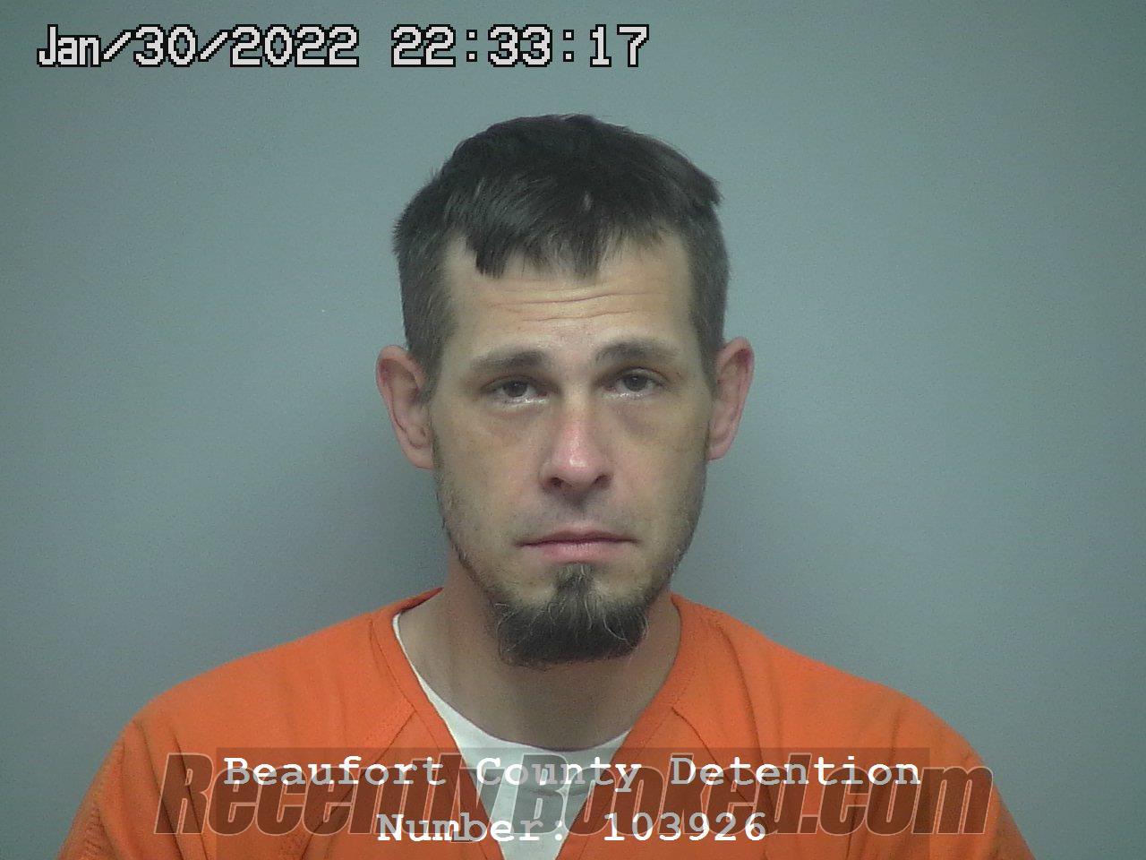 Recent Booking / Mugshot for JACK EUGENE ALLEN in Beaufort County