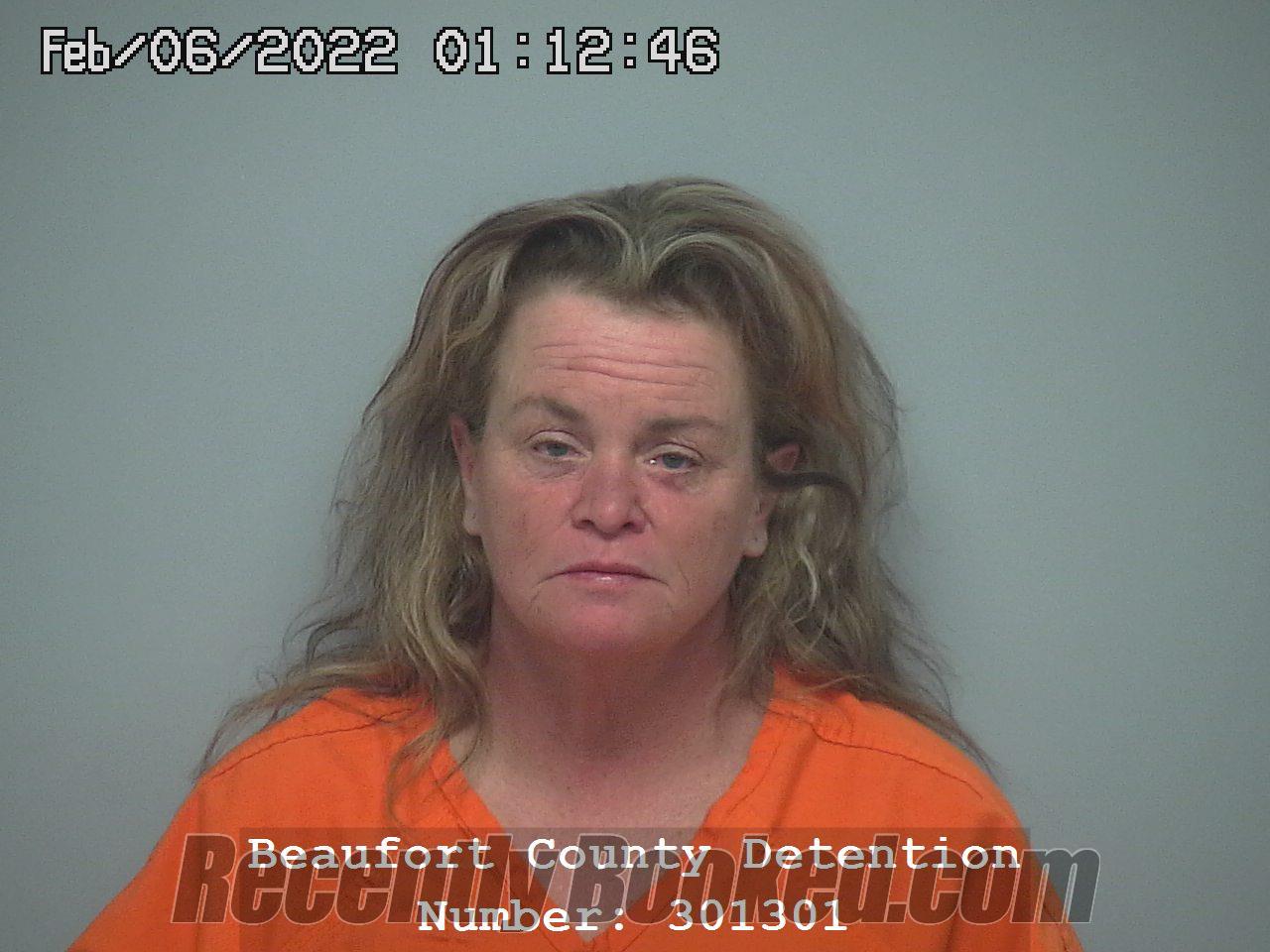 Recent Booking / Mugshot for MICHELLE MANNING ESKOW in Beaufort County