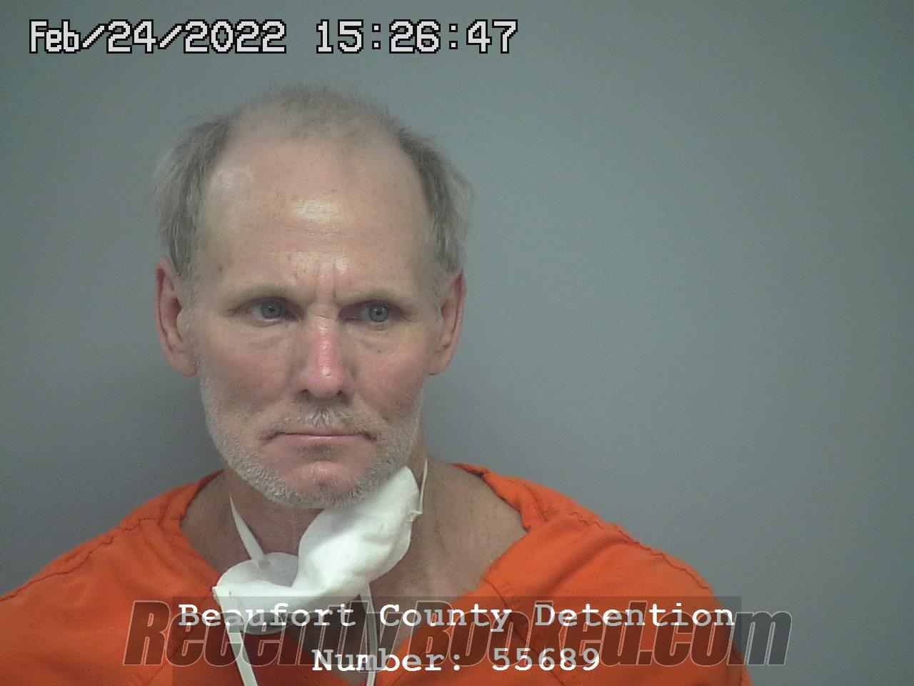 Recent Booking / Mugshot for JAMES MICHAEL PARKER in Beaufort County