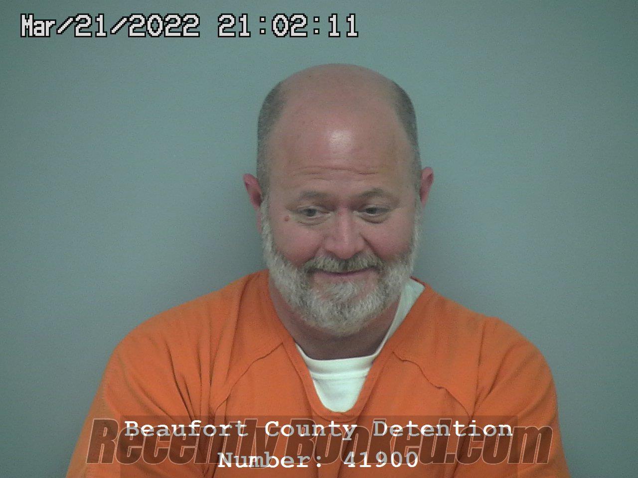 Recent Booking / Mugshot for JOHN OLIN MCDOUGALL in Beaufort County, South Carolina