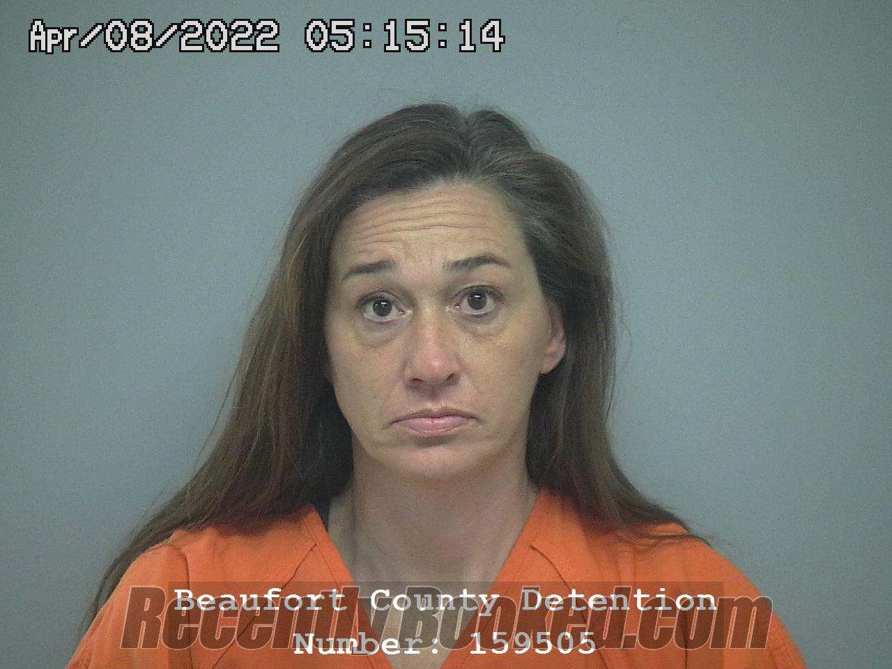 Recent Booking / Mugshot for ALICIA ANNE KLECKLEY in Beaufort County, South Carolina