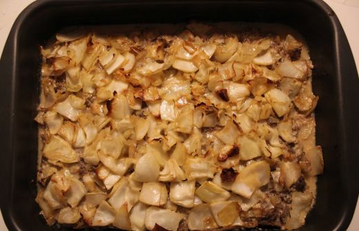 Recept Kålpudding