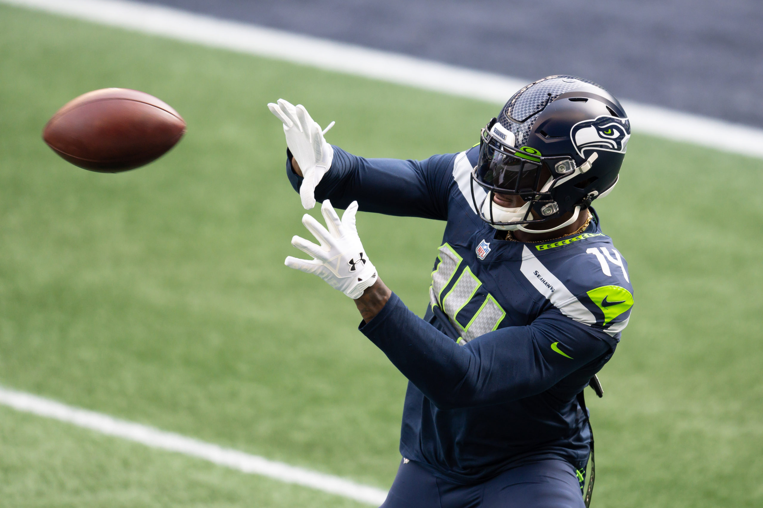 DK Metcalf 2021 Player Profile Reception Perception