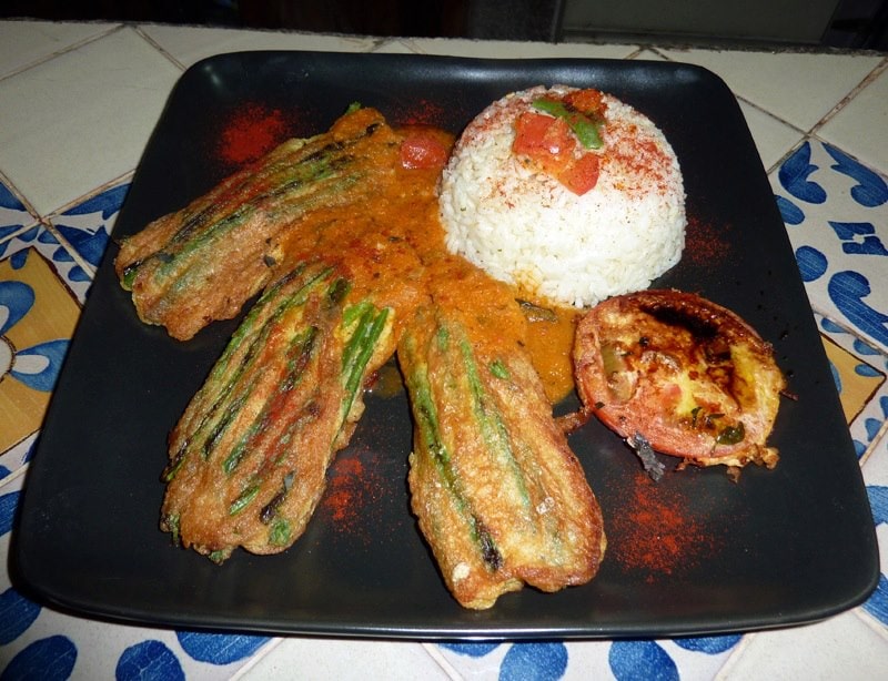 Rellenos de Ejotes Recetas Salvadoreñas