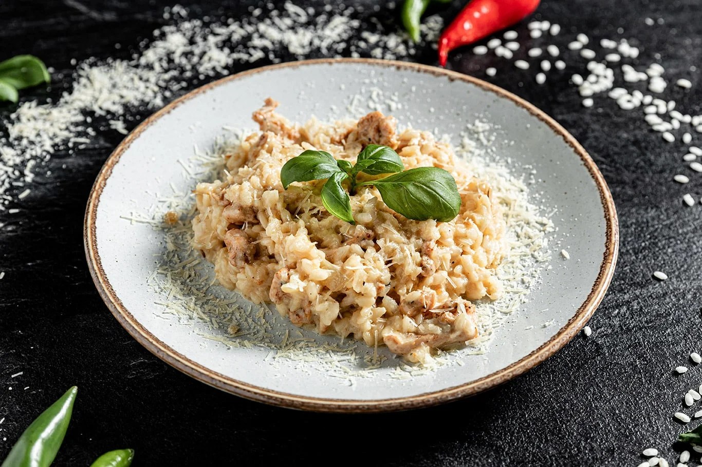 Risotto de pollo Recetinas