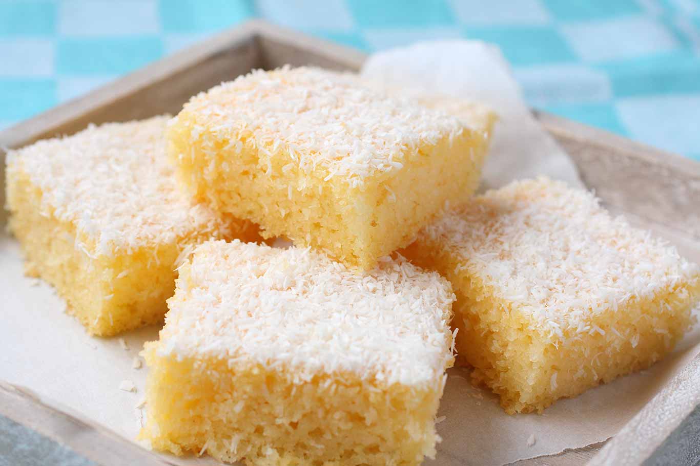 Torta de coco tradicional Perfecta para postre