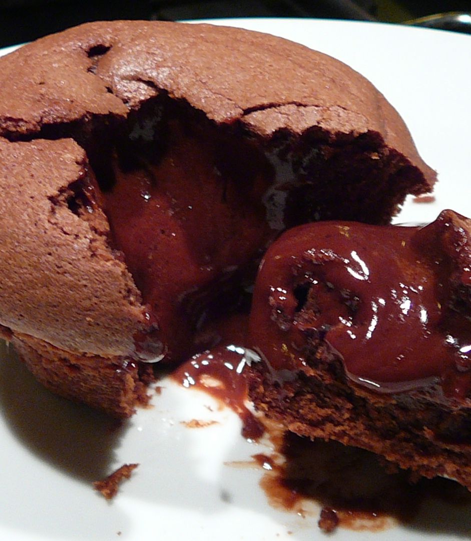 recette moelleux au chocolat coeur coulant