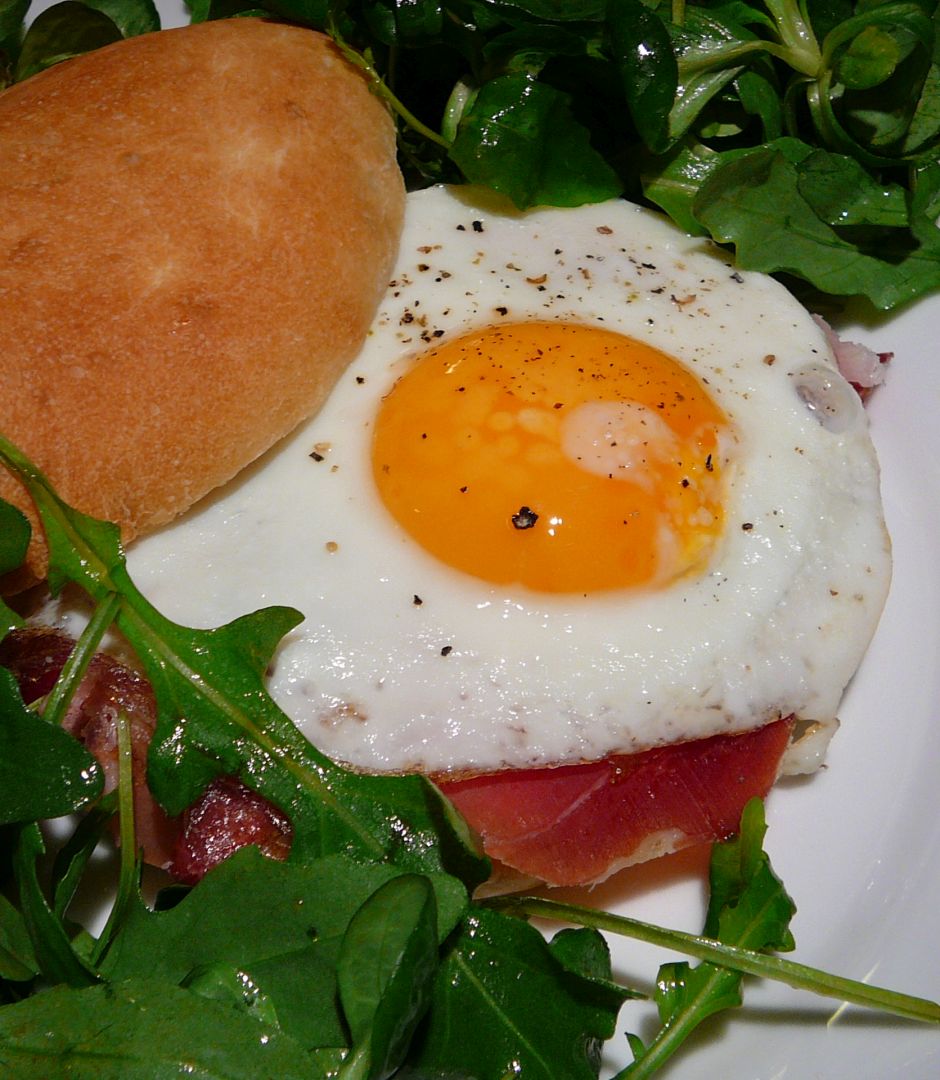 Petits pain oeuf et jambon La cuisine de stephanie