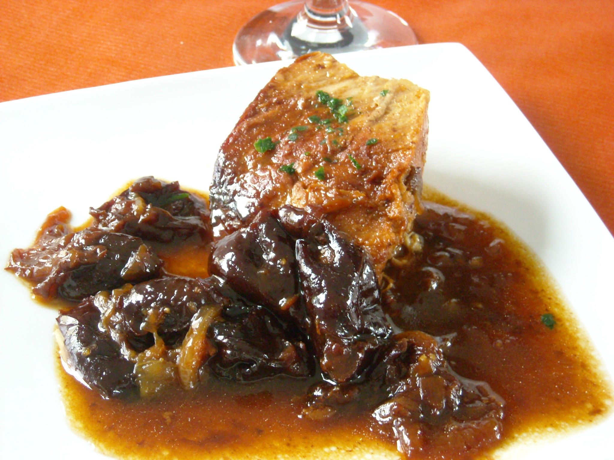Rôti de porc pruneaux Recettes Cookeo