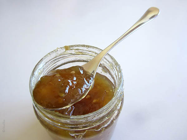 confiture de tomates vertes et pommes