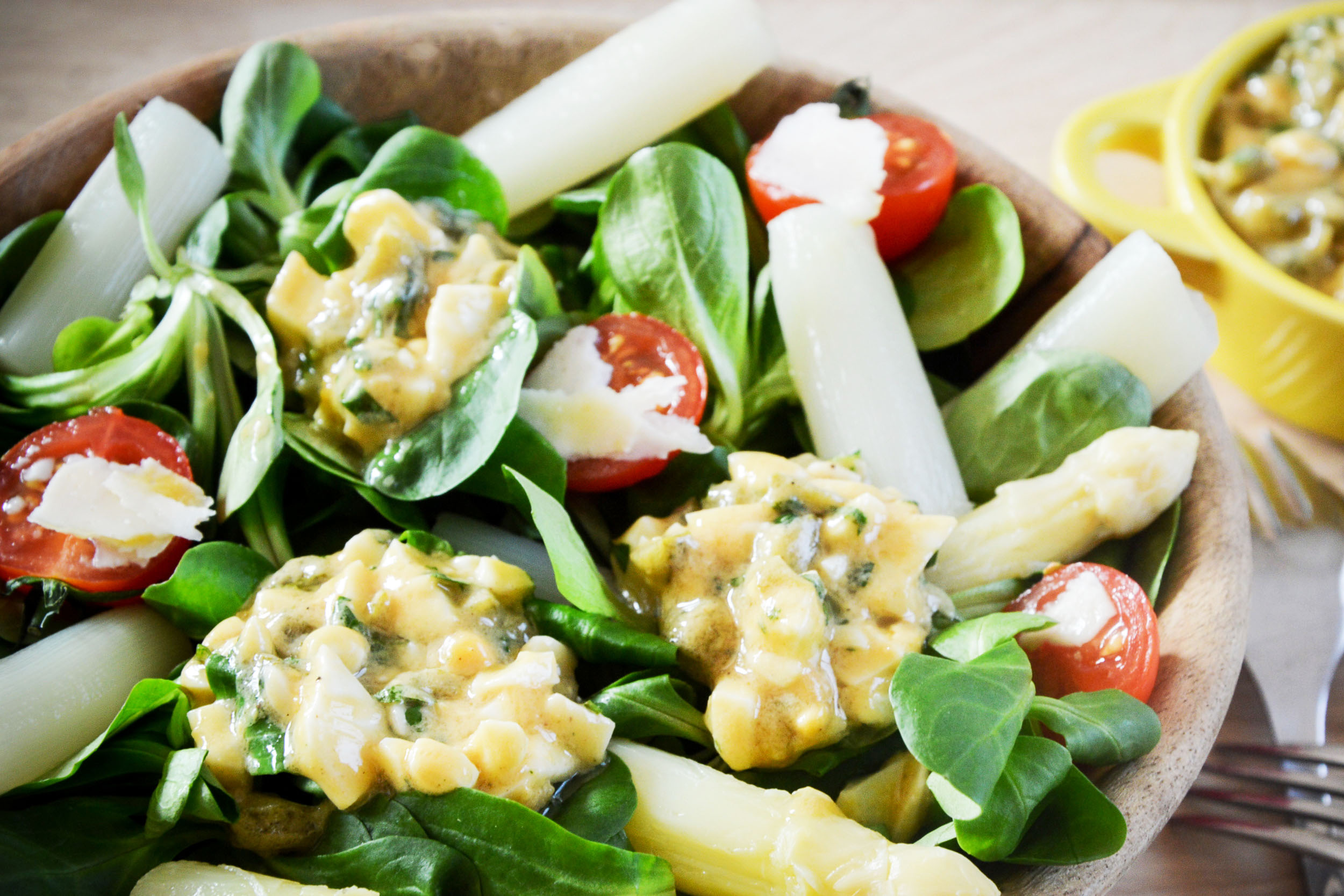 Sauce gribiche et asperges blanches des Landes Recettes Landes