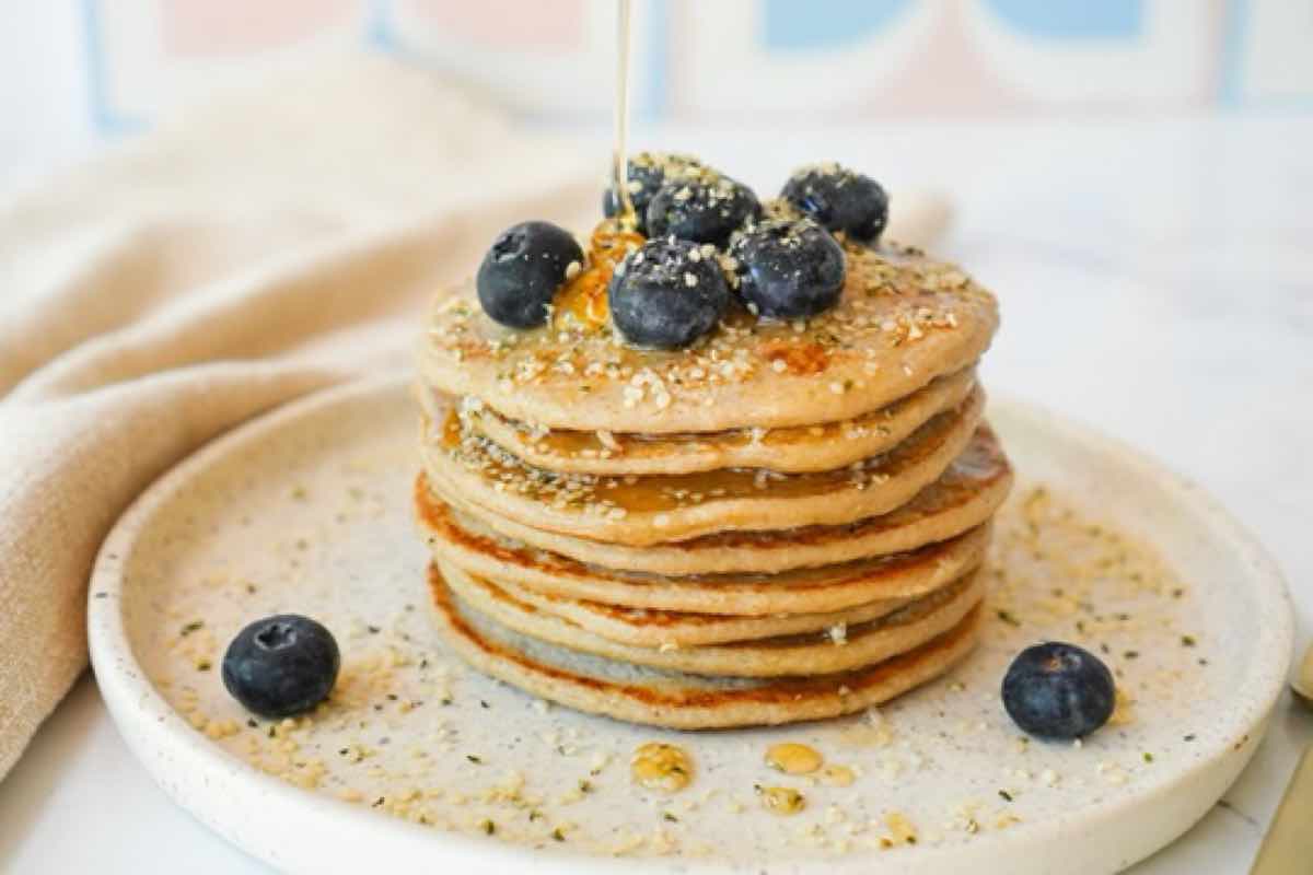Pancakes de avena para un desayuno saludable Recetuquis