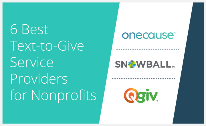 The Top 6 TexttoGive Service Providers for Nonprofit Fundraising
