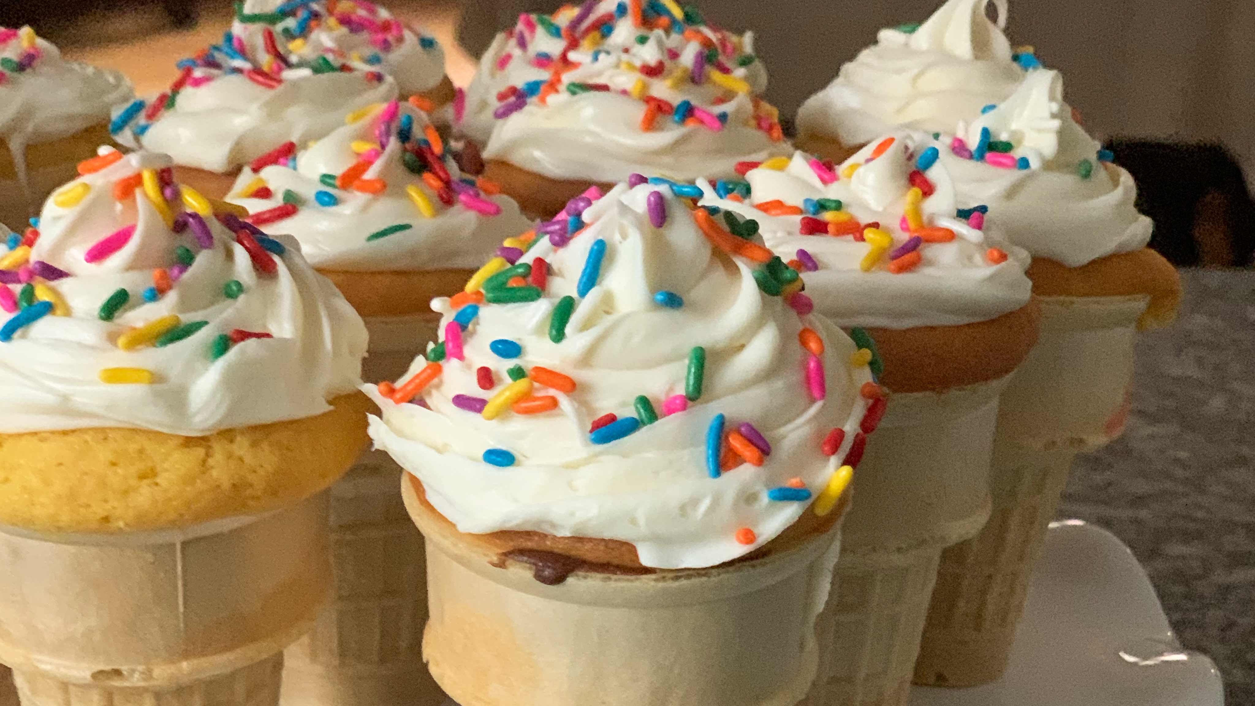 Harps Foods Recipe Ice Cream Cone Cupcakes