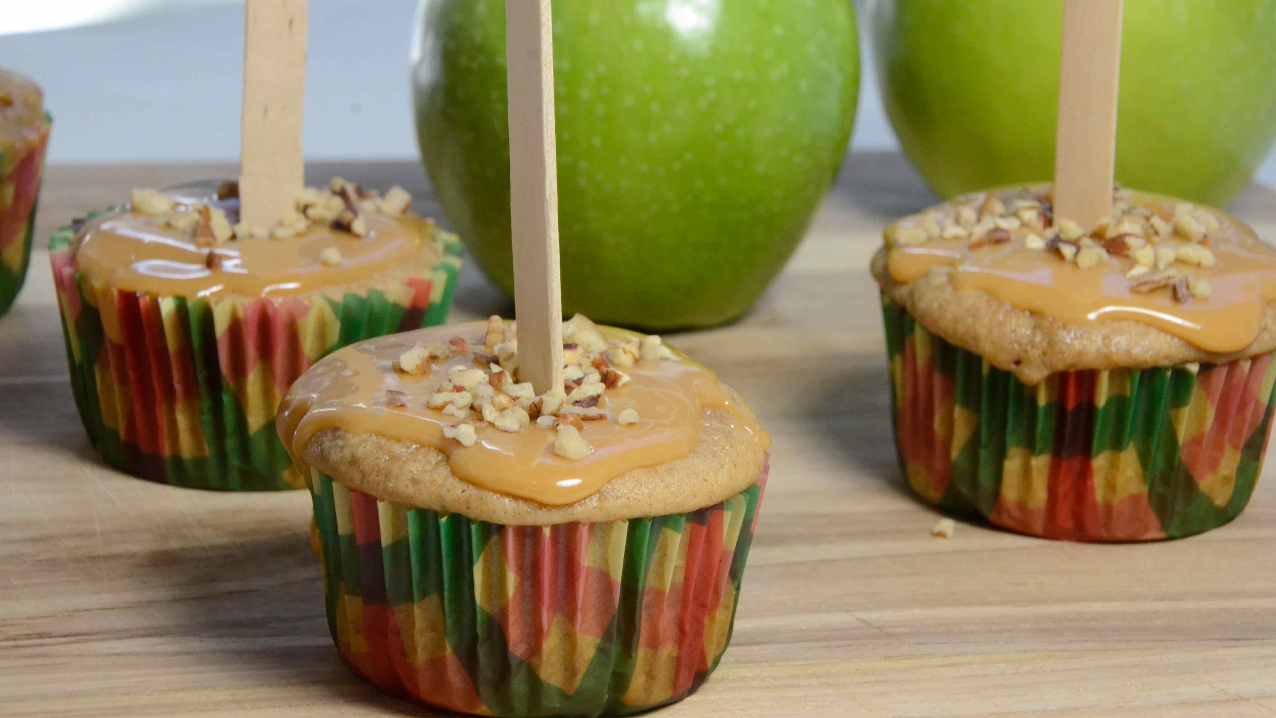 Harps Foods Recipe Caramel Apple Cupcakes