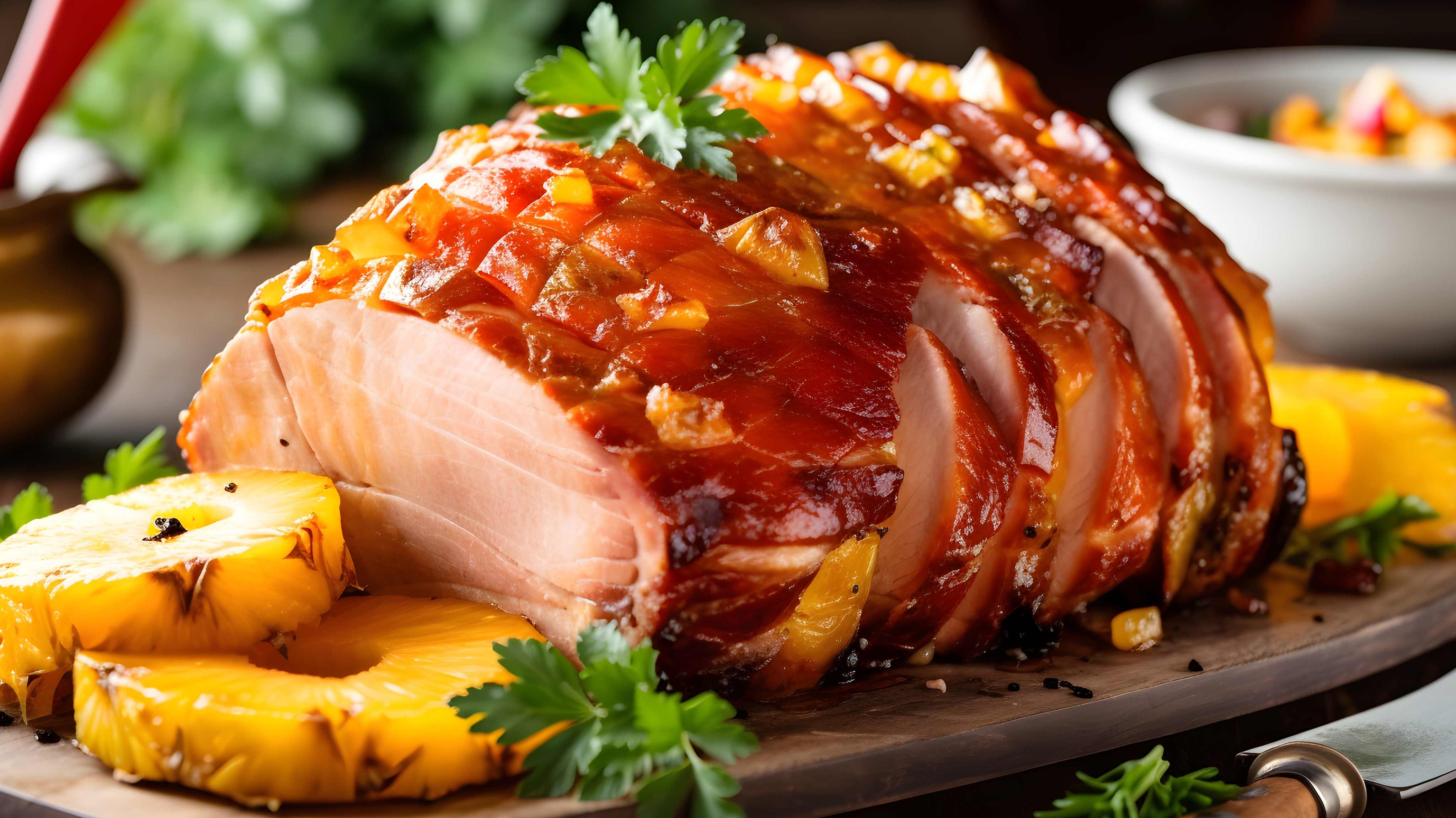 Shop Smart Foods Recipe Sweet and Spicy Glazed Ham