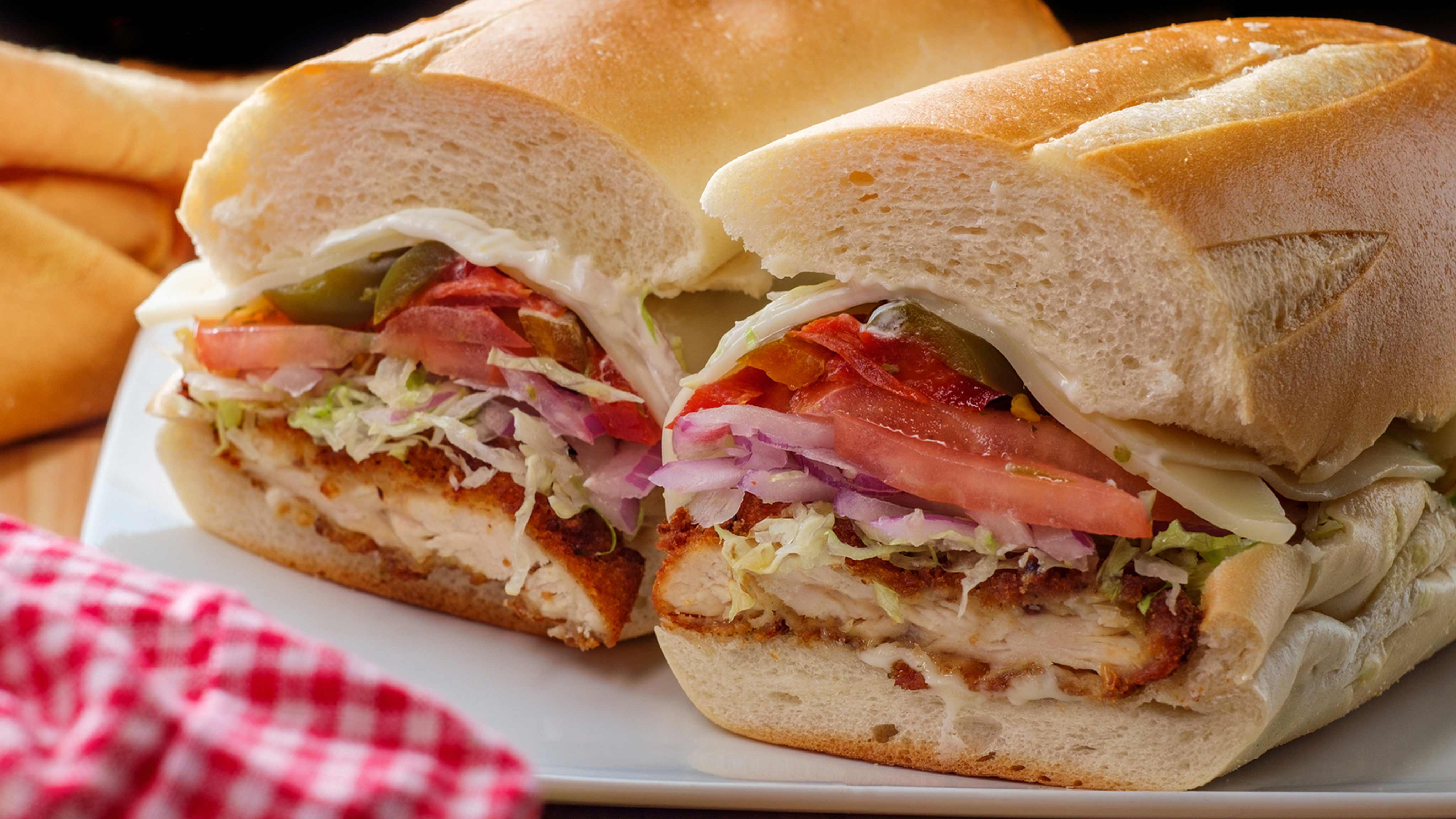 Berkot's Super Foods Recipe Hot Italian Chicken Sandwiches