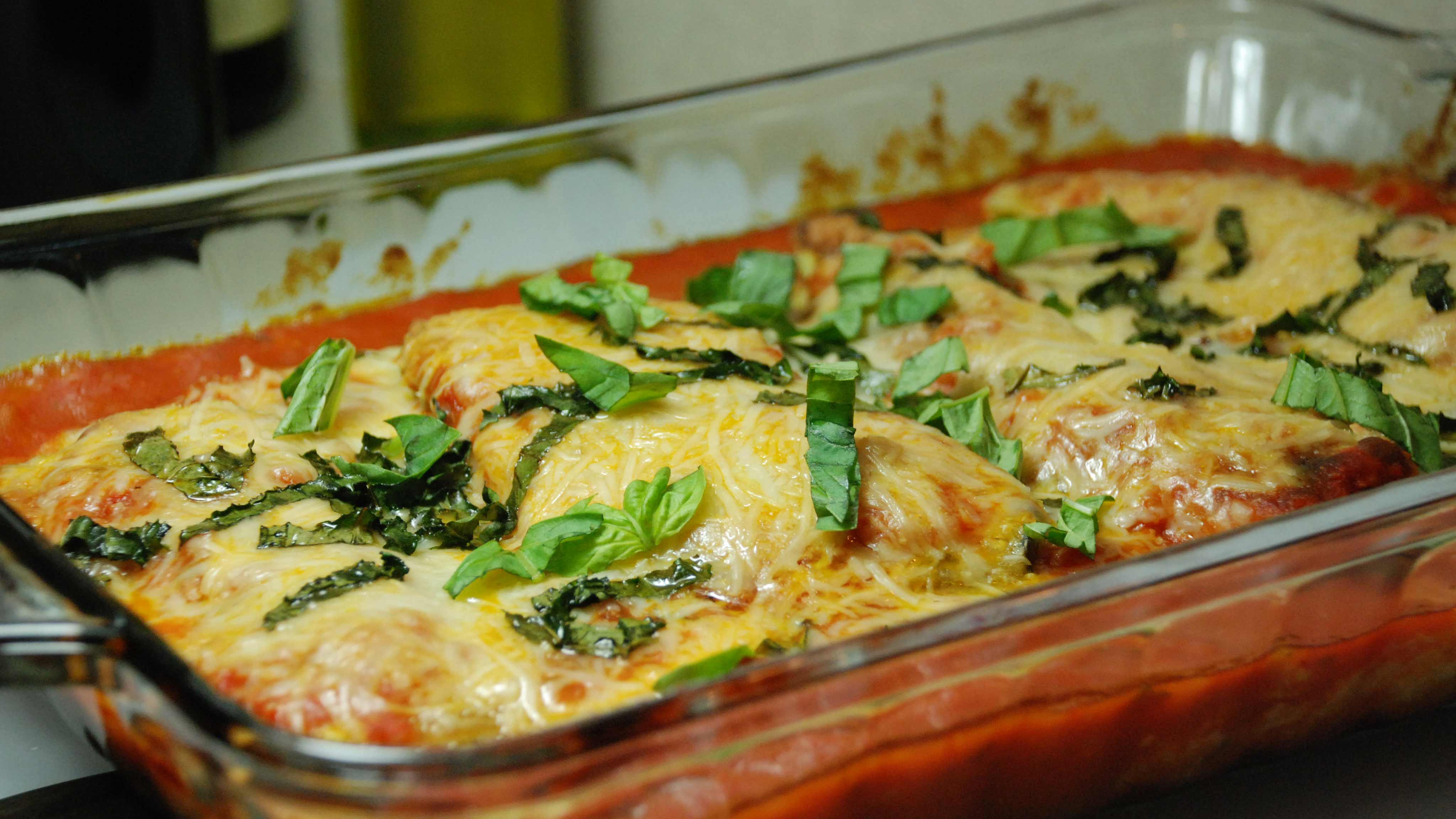 SHOP 'n SAVE Recipe Eggplant Parmesan